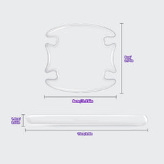 Car Handle Bowl Scratch Protective Stickers Universal Invisible Cars Sticker