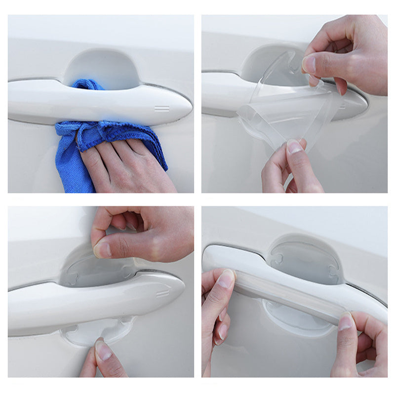 Car Handle Bowl Scratch Protective Stickers Universal Invisible Cars Sticker