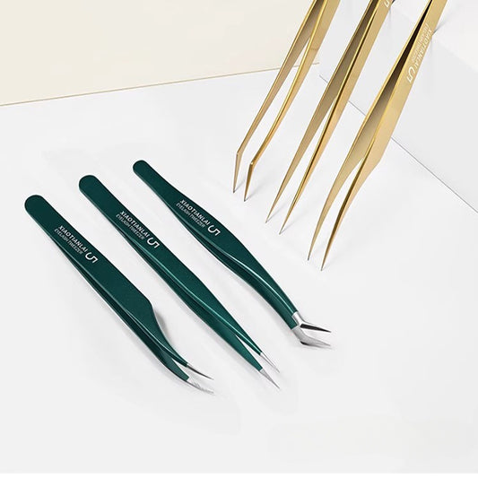 3pcs Acne Clip Ultra Fine Tweezers Pimple Clearing Tool