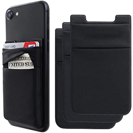 Phone Card Holder Stretchy Wallet Pocket Credit Card ID Case Pouch Sleeve
