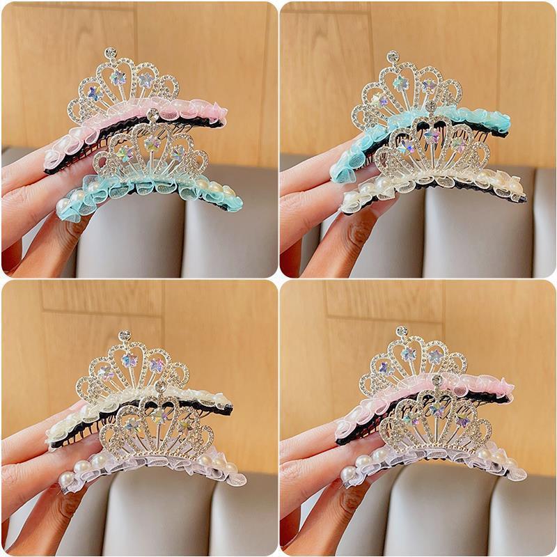 Princess Crown Hairpin for Girls