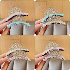 Princess Crown Hairpin for Girls