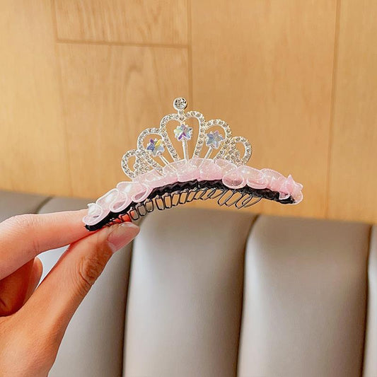 Princess Crown Hairpin for Girls