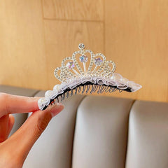 Princess Crown Hairpin for Girls
