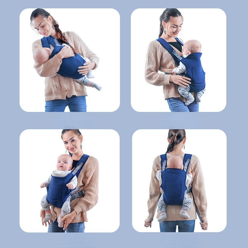 Double Shoulder Baby Carrier Back Strap Front And Rear Hugging Carrier