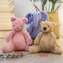 Cuddly Elephant Brown Bear Panda Dinosaur Stuffed Toy