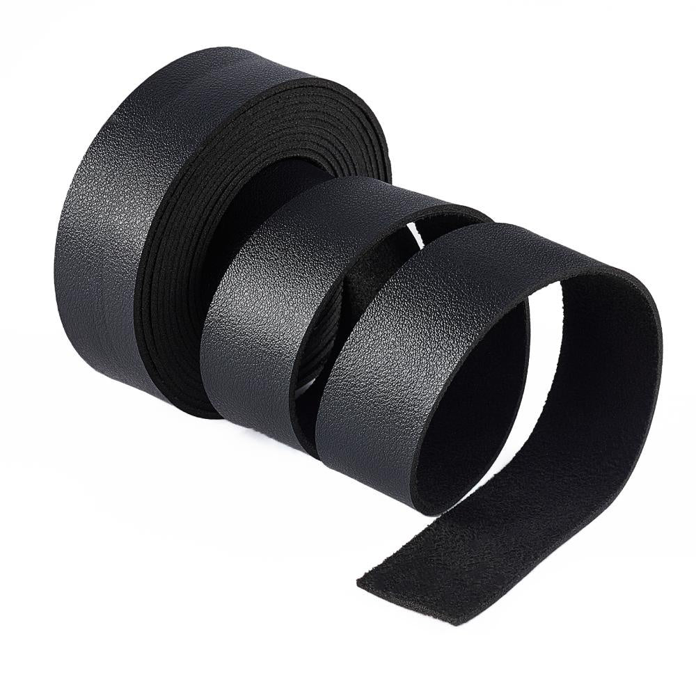 Faux Leather Strap Flat Single Face Cords 25x1 8mm 25m Roll
