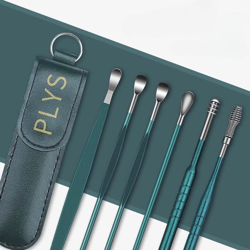 Children's Ear Cleaning Tool Set Safe Earwax Tweezers