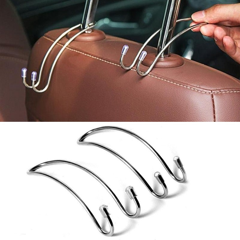 Car Seat Hook Back Seat Headrest Hanger for Handbag Coat Storage
