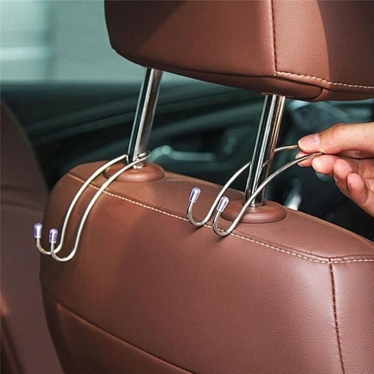Car Seat Hook Back Seat Headrest Hanger for Handbag Coat Storage