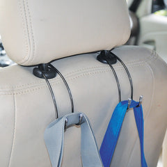 Car Seat Hook Back Seat Headrest Hanger for Handbag Coat Storage
