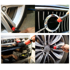 8pcs Car Motorcycle Wash Kit Detailing Brushes Towels Sponge
