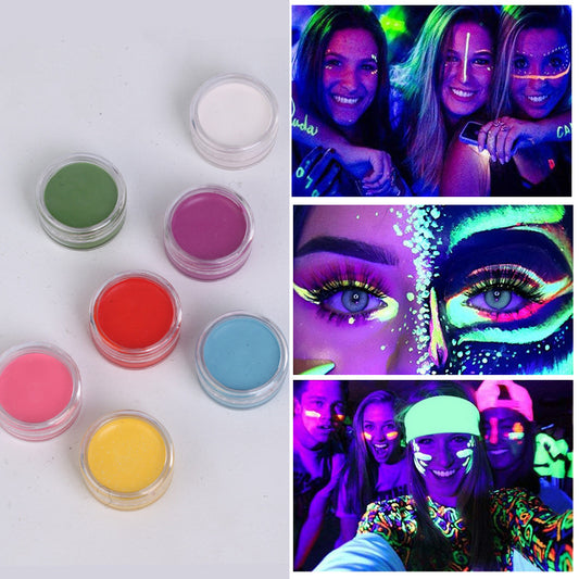12 Colors Fluorescent Eyeliner Cream Face Painting Makeup