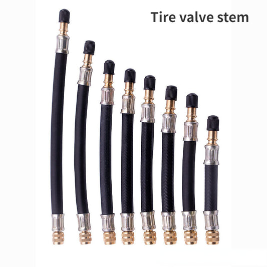 Car Braided Flexible Hose Tire Valve Inflatable Rubber Hose