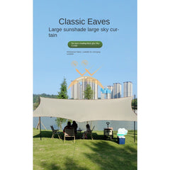 Portable Sunshade Butterfly Shaped Canopy for Camping
