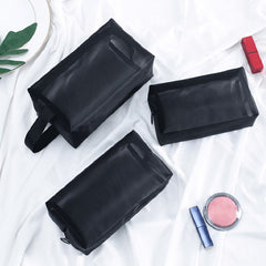 3 Pcs Travel Mesh Storage Bags Lightweight Carry On Bags Versatile Cosmetic Bags