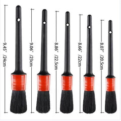 5pcs Car Motorcycles Detailing Brush Auto Cleaning Set Dashboard Air Outlet