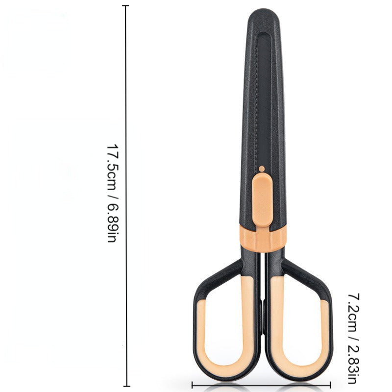 Anti Adhesive Hand Scissors for Home and Office Use