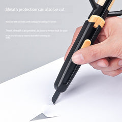 Anti Adhesive Hand Scissors for Home and Office Use