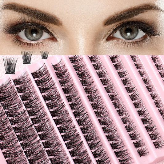 148pcs Lash Clusters Wispy Lash Ext DIY At Home