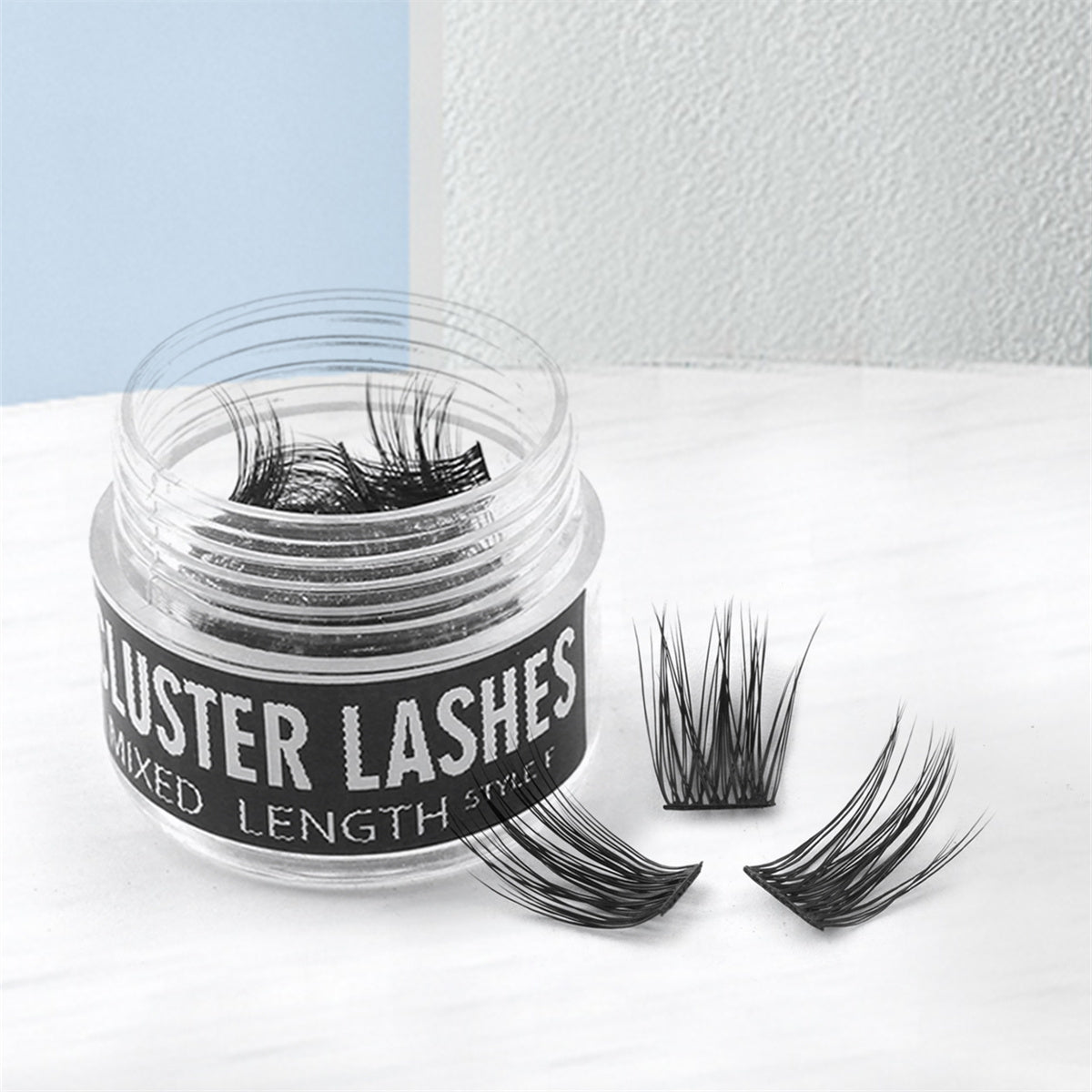 400 Pcs DIY Lash Clusters Extension Volume Individual Lashes C Curling