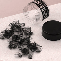 400 Pcs DIY Lash Clusters Extension Volume Individual Lashes C Curling