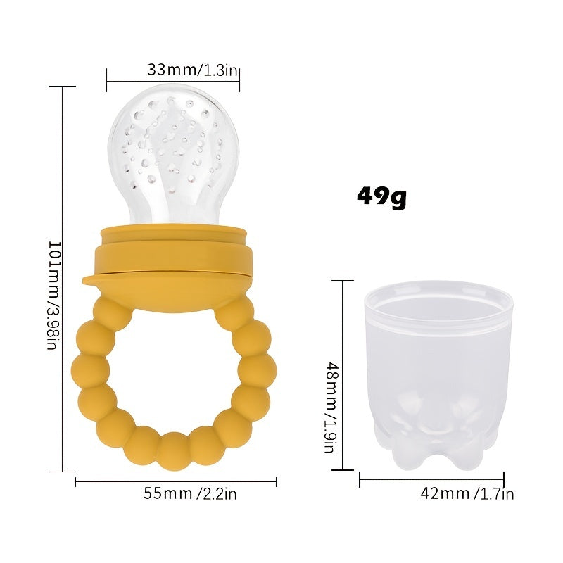 Baby Fruit & Veg Feeder Pacifier Food Supplement Silicone Pacifier