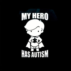 Creative My Hero Sticker Decal For Laptop Car Window Door Shop