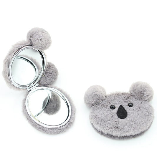 Koala Foldable Mirror Portable Makeup Touch up Mini Mirror Magnifying