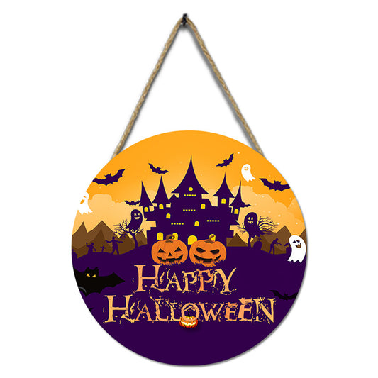 Halloween Doorplate Hanging Party Decoration - Halloween Decoration