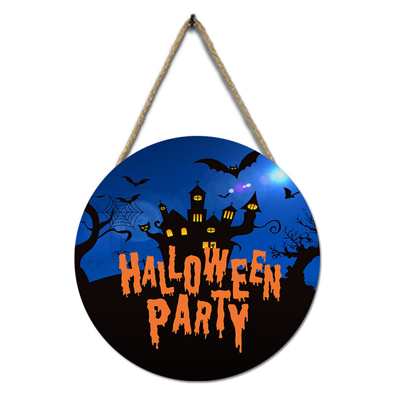Halloween Doorplate Hanging Party Decoration - Halloween Decoration