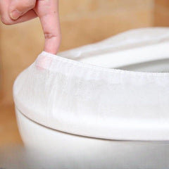 20pcs Waterproof Toilet Mat Non-woven Cloth Insulation Slip Hotel Toilet