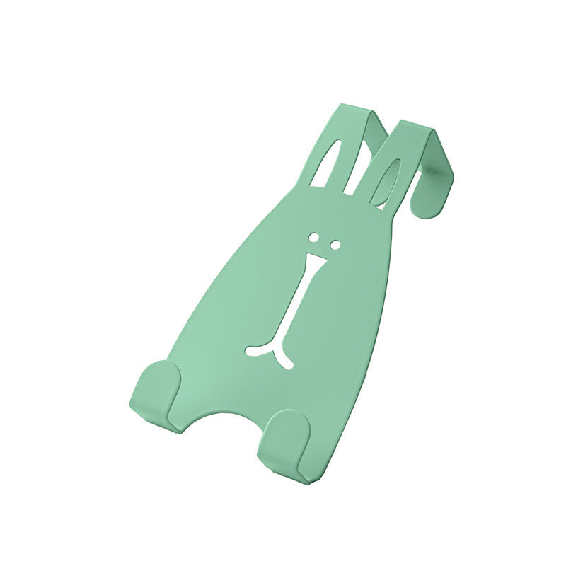 Rabbit Shaped Door Back Hook Stainless Steel Bedroom Door Hook
