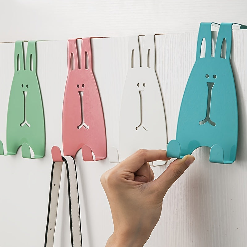 Rabbit Shaped Door Back Hook Stainless Steel Bedroom Door Hook