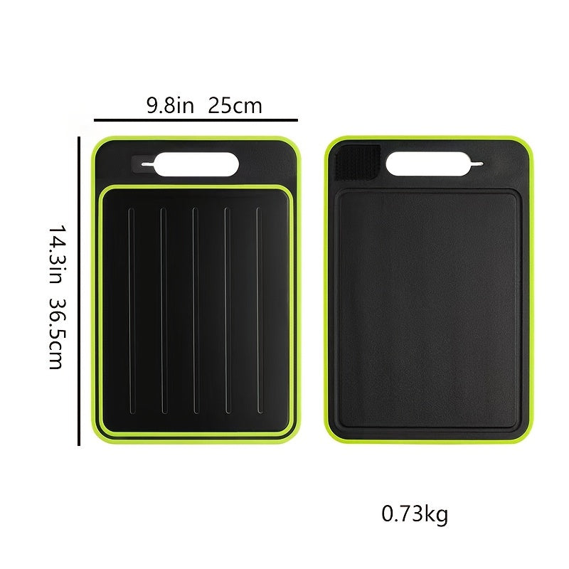 4in1 Chopping Board Double-Sided Cutting Board Defrosting Function