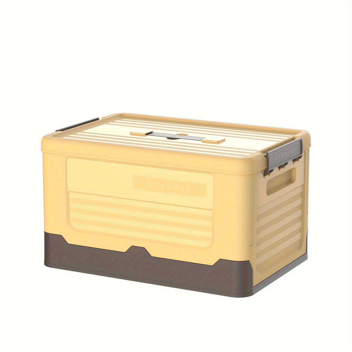 Plastic Folding Storage Box Car Trunk Storage Box Dormitory Book Storage Case