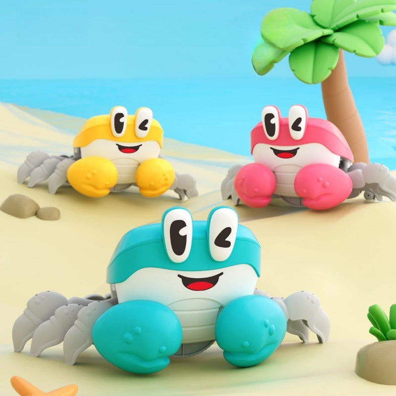 Tropical Escape Crab Musical Toy Animated Moving Left Right