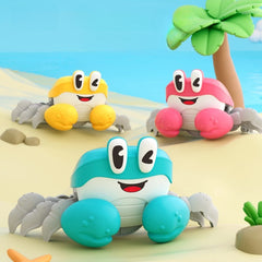 Tropical Escape Crab Musical Toy Animated Moving Left Right