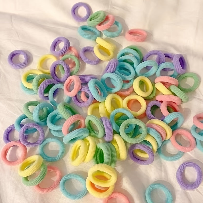 Baby Girls Hair Tie Stretch Rubber Bands Hair Rope Hair Bands Ponytail Holders