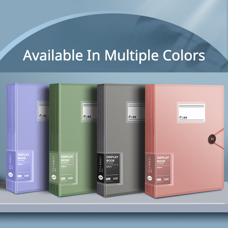 A4 Size Layer Document Organizer Convenient & Durable Storage