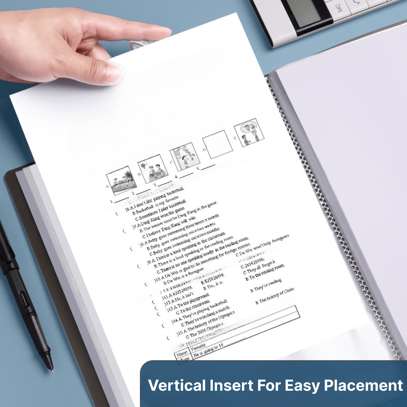 A4 Size Layer Document Organizer Convenient & Durable Storage