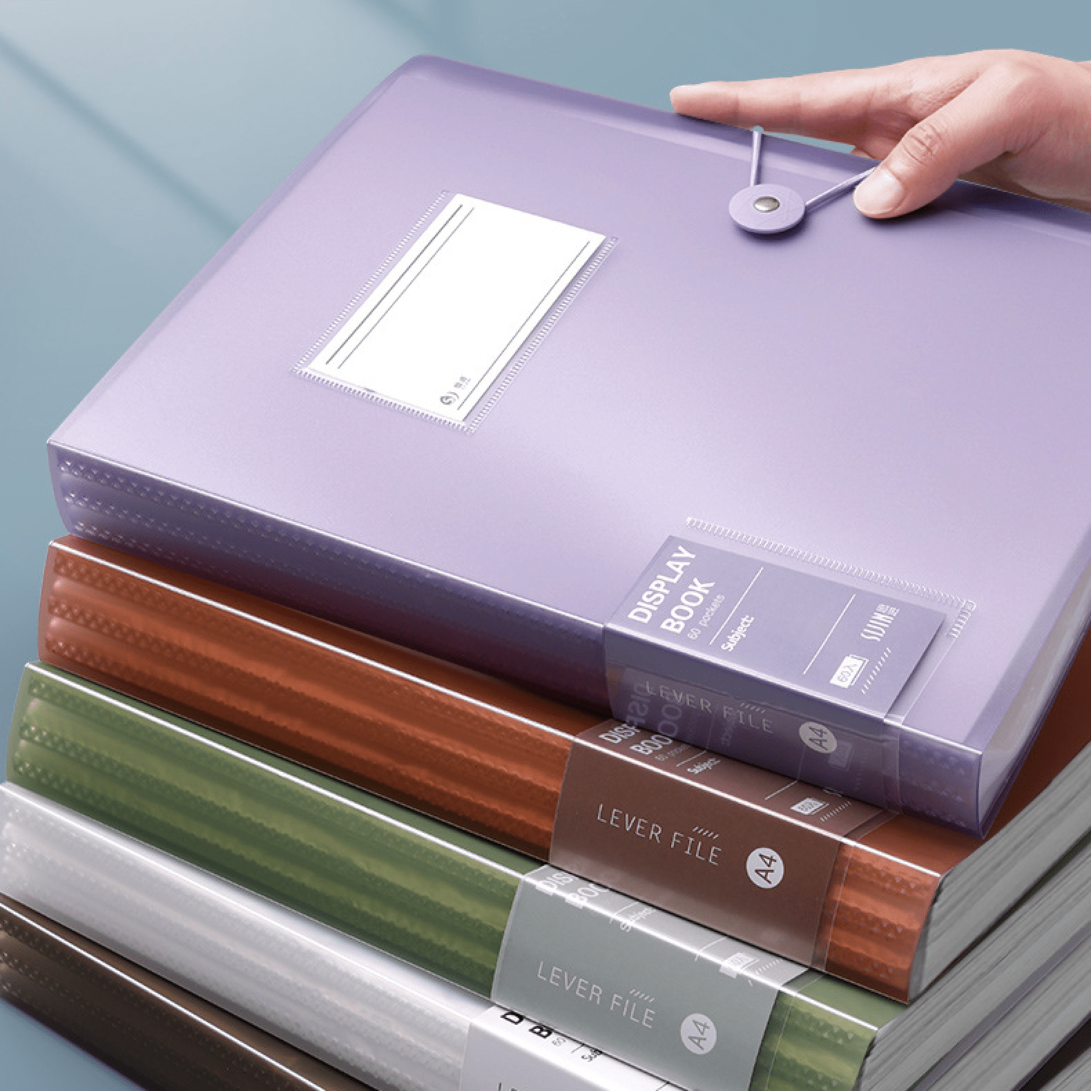 A4 Size Layer Document Organizer Convenient & Durable Storage