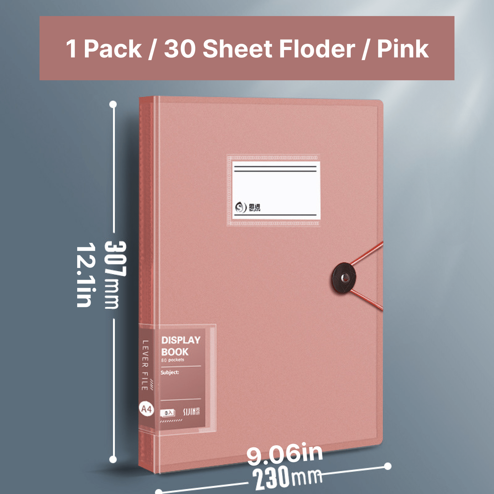 A4 Size Layer Document Organizer Convenient & Durable Storage