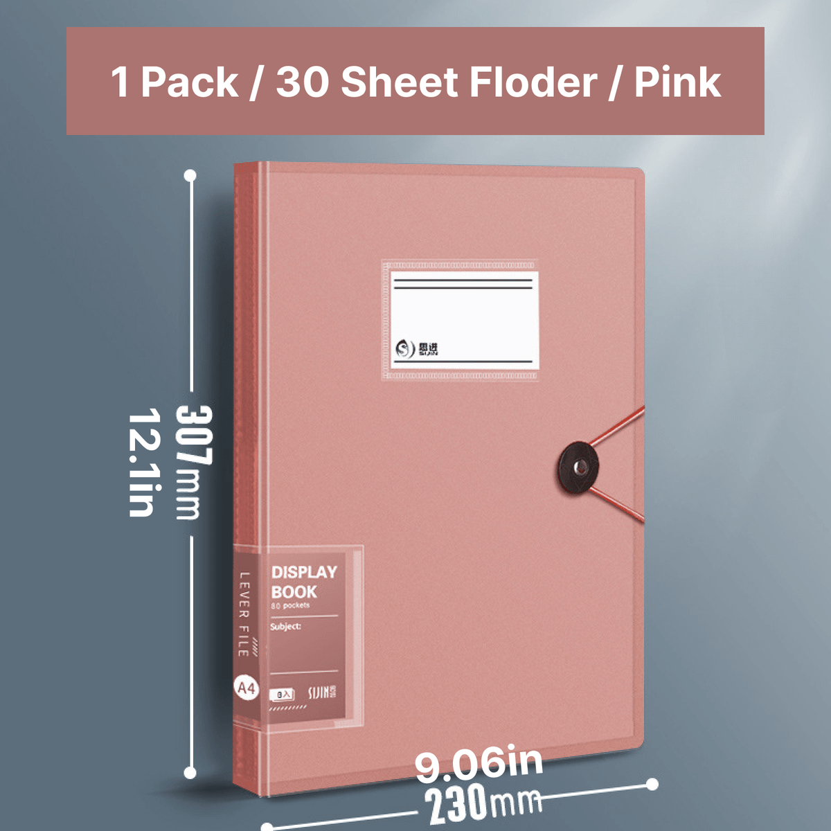 A4 Size Layer Document Organizer Convenient & Durable Storage