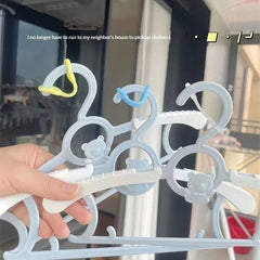 20pcs Silicone Hanger Windproof Buckle Anti-slip Fixing Buckle