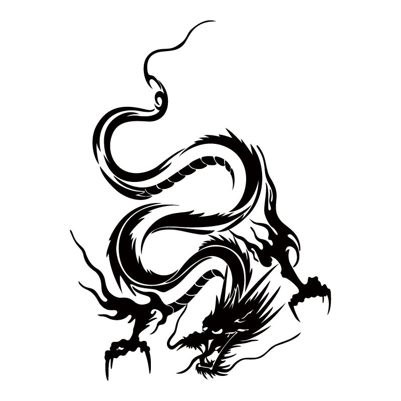 Reflective Dragon Totem Car Stickers Vinyl Decal