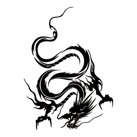 Reflective Dragon Totem Car Stickers Vinyl Decal