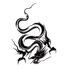 Reflective Dragon Totem Car Stickers Vinyl Decal