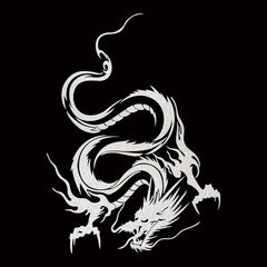 Reflective Dragon Totem Car Stickers Vinyl Decal
