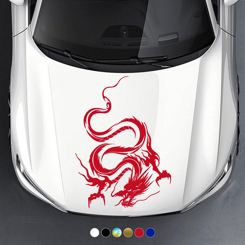 Reflective Dragon Totem Car Stickers Vinyl Decal